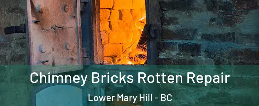  Chimney Bricks Rotten Repair Lower Mary Hill - BC