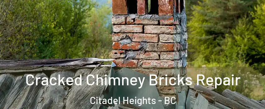  Cracked Chimney Bricks Repair Citadel Heights - BC