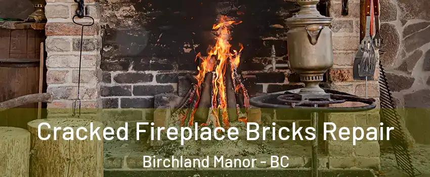  Cracked Fireplace Bricks Repair Birchland Manor - BC