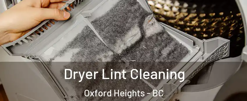  Dryer Lint Cleaning Oxford Heights - BC