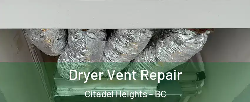  Dryer Vent Repair Citadel Heights - BC