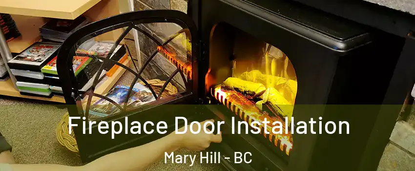  Fireplace Door Installation Mary Hill - BC