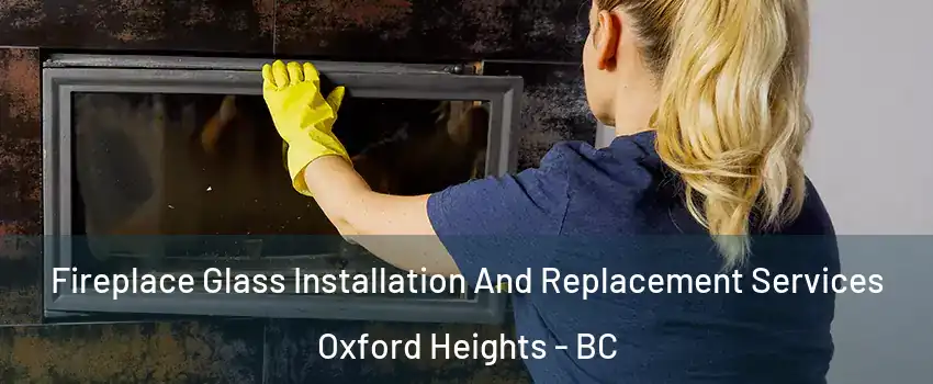 Fireplace Glass Installation And Replacement Services Oxford Heights - BC