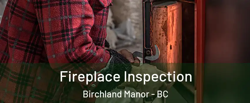  Fireplace Inspection Birchland Manor - BC