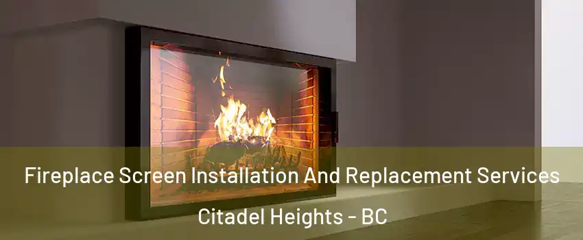 Fireplace Screen Installation And Replacement Services Citadel Heights - BC
