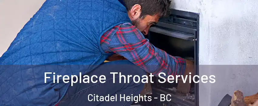  Fireplace Throat Services Citadel Heights - BC