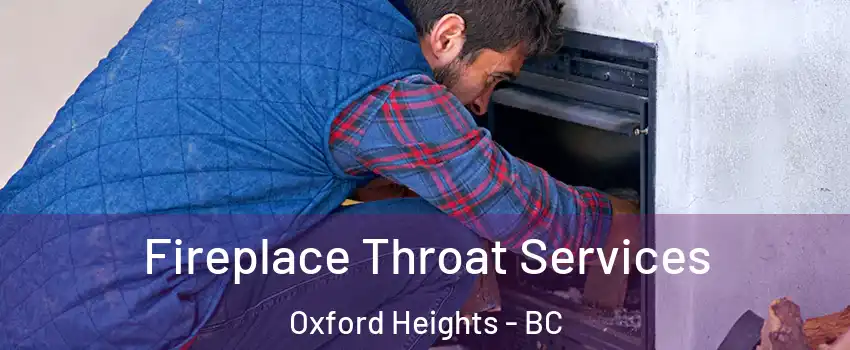  Fireplace Throat Services Oxford Heights - BC