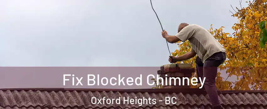  Fix Blocked Chimney Oxford Heights - BC