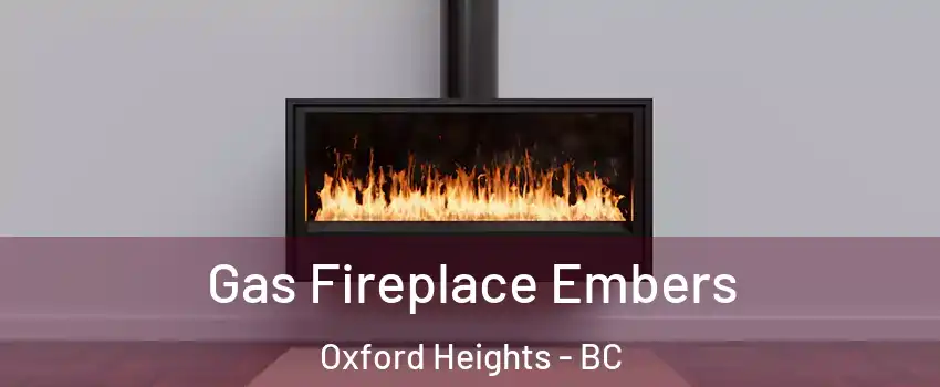  Gas Fireplace Embers Oxford Heights - BC