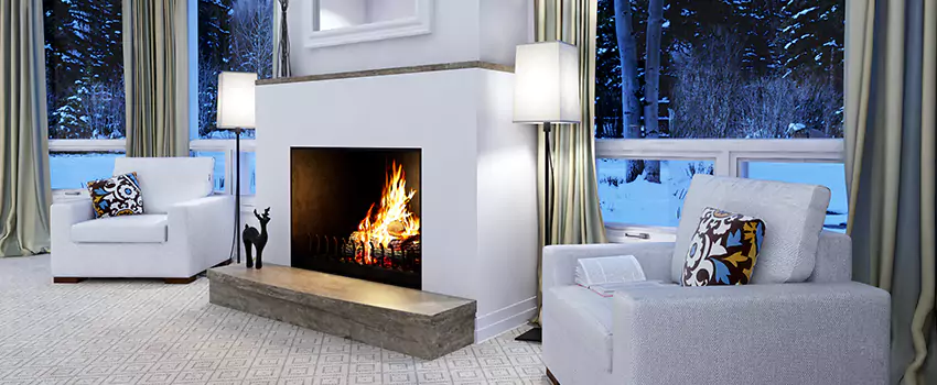 Metal Firebox Installation For Fireplace in Lincoln Park, BC