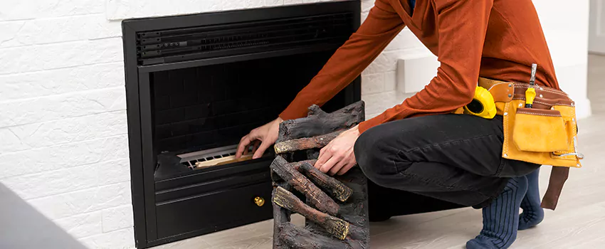 Metal Fireplace Installation in Lincoln Park, British Columbia