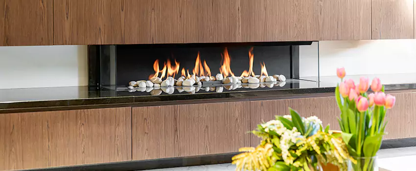 Outdoor Modern Fireplace Renovation Services in Lincoln Park, BC