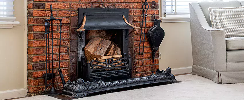 Vintage-style Fireplace Redesign in Central Port Coquitlam, British Columbia