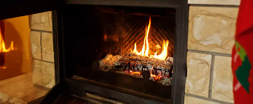 Commercial Prefabricated Fireplace Replacement in Lincoln Park, British Columbia