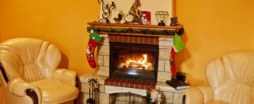 Fireplace Hearth Ideas in Lincoln Park, British Columbia