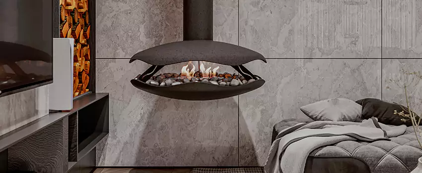 Floating Damaged Fireplace Repair Services in Lincoln Park, BC