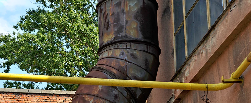 Lightning Protection Installation System for Industrial Chimneys in Lincoln Park, British Columbia