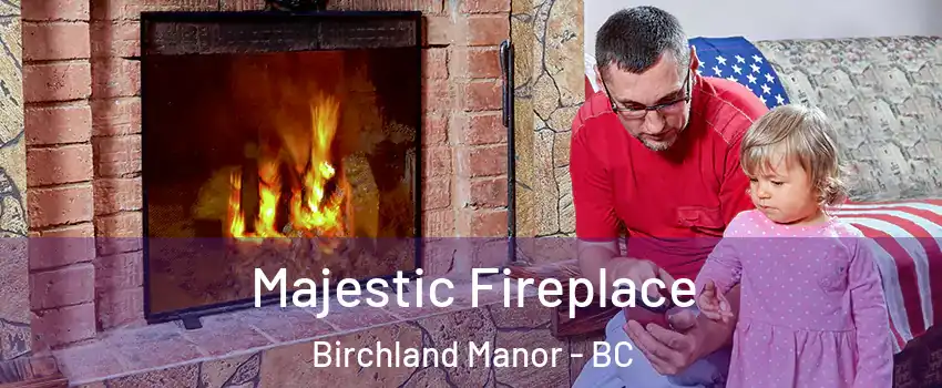  Majestic Fireplace Birchland Manor - BC