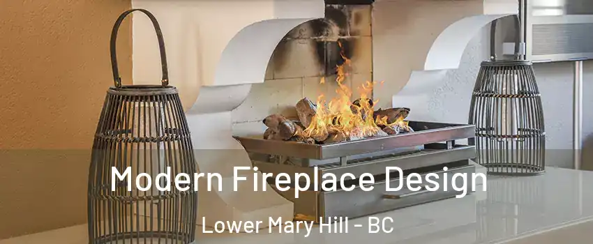  Modern Fireplace Design Lower Mary Hill - BC