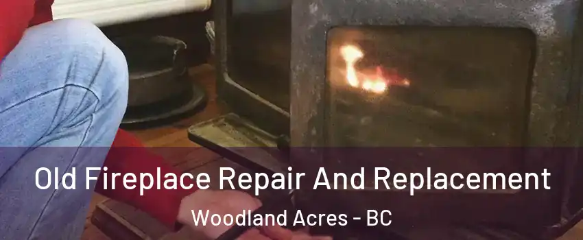  Old Fireplace Repair And Replacement Woodland Acres - BC