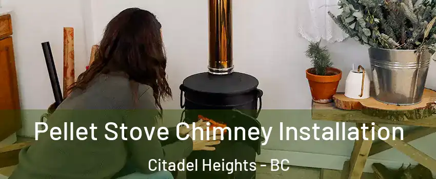  Pellet Stove Chimney Installation Citadel Heights - BC