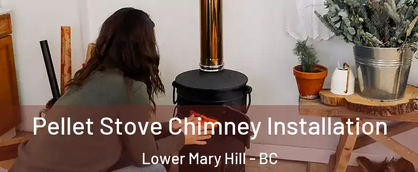  Pellet Stove Chimney Installation Lower Mary Hill - BC