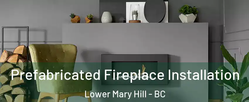  Prefabricated Fireplace Installation Lower Mary Hill - BC