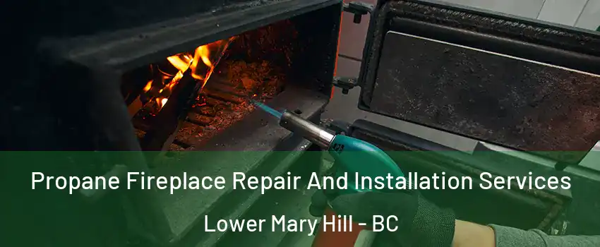 Propane Fireplace Repair And Installation Services Lower Mary Hill - BC