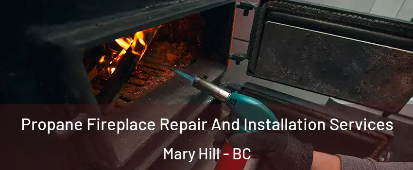 Propane Fireplace Repair And Installation Services Mary Hill - BC